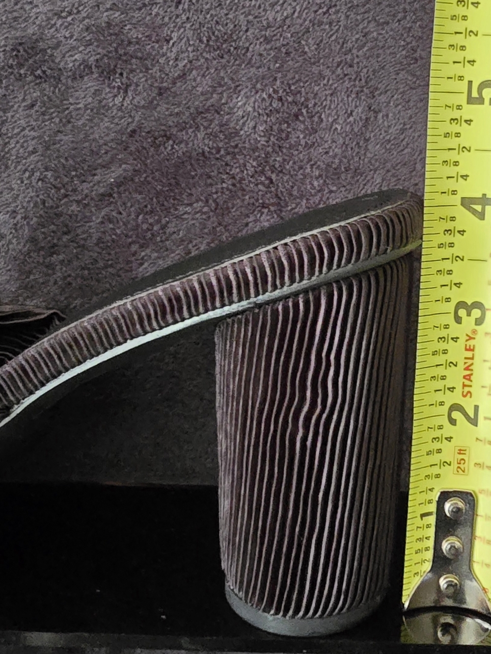 Cape Robbin Gray Knot Front Block Heel Mule - Picture 6 of 8
